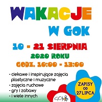 Wakacje w GOK