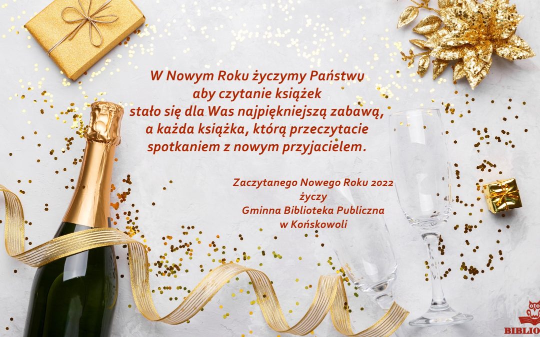 Szczęśliwego (i zaczytanego) Nowego Roku!