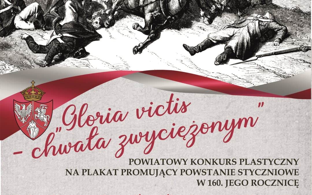 Konkursy Powiatowej Biblioteki Publicznej w Puławach z okazji 160. rocznicy Powstania Styczniowego