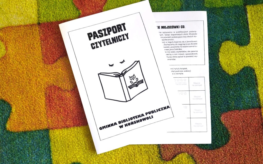 Paszport czytelniczy – akcja czytelnicza skierowana do dzieci i młodzieży