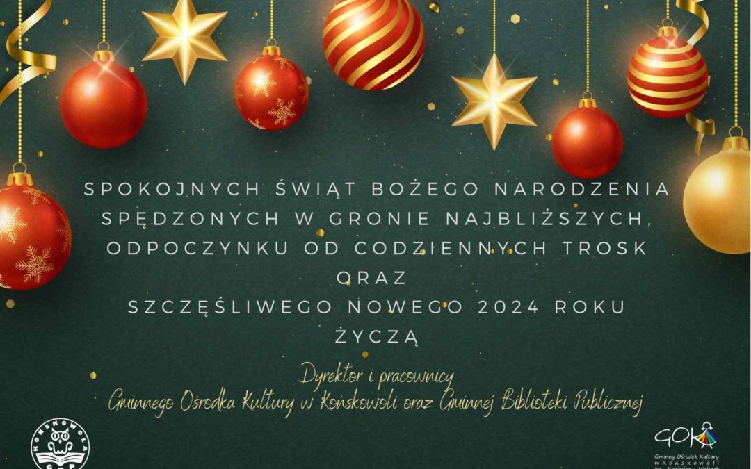 Wesołych Świąt Bożego Narodzenia