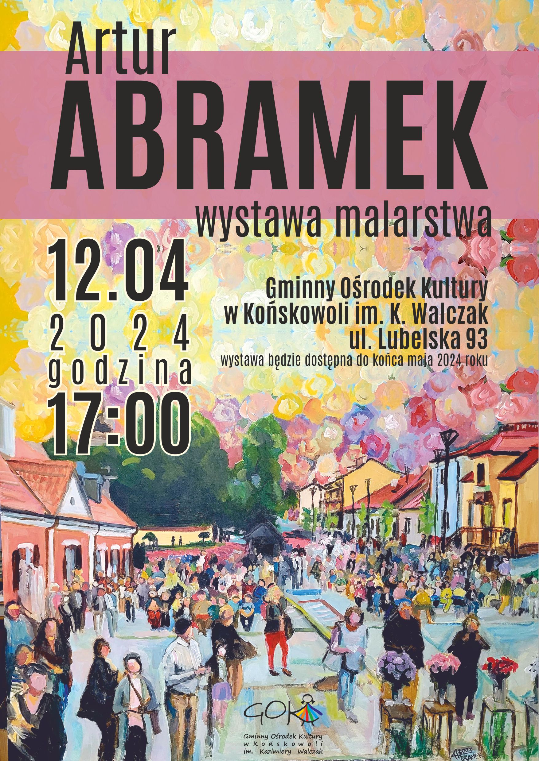 3. A. Abramek PLAKAT kwiecień maj