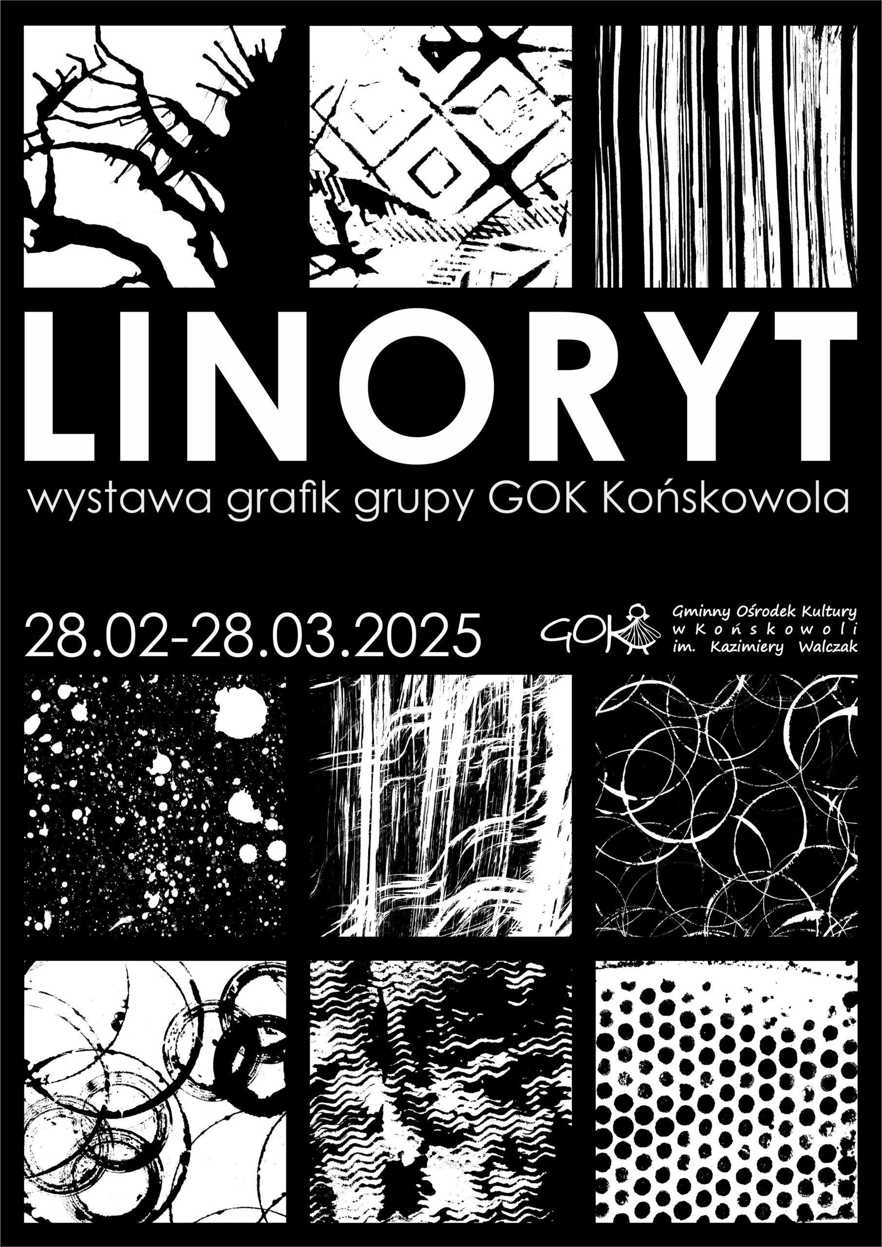 plakat linoryt